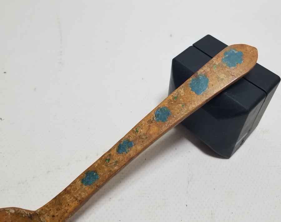 EL BOYAMA ANTİKA TAHTA KAŞIK