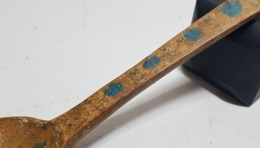 EL BOYAMA ANTİKA TAHTA KAŞIK