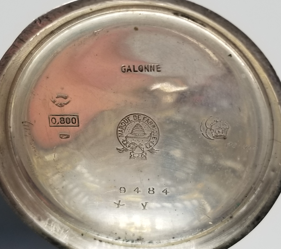 GÜMÜŞ KASA ANTİKA CEP SAATİ