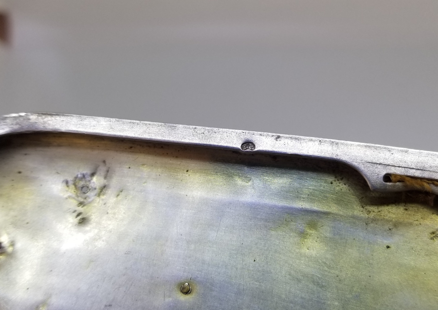 GÜMÜŞ ÜZERİ ALTIN ÇAKMA İŞÇİLİKLİ OSMANLI DENİZCİ PAŞA SİGARA TABAKASI