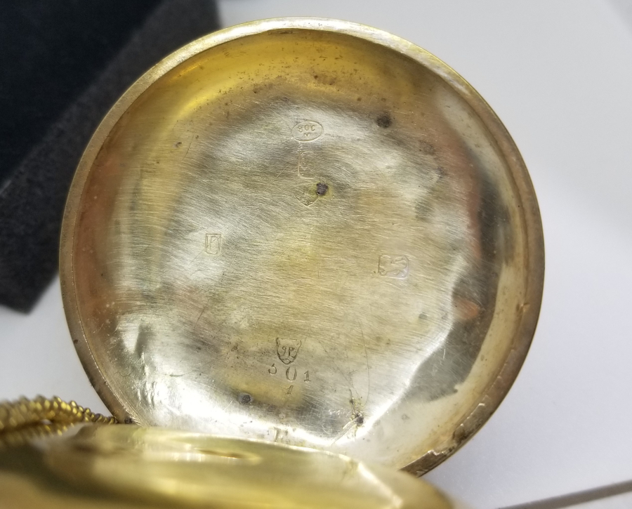 OSMANLI DÖNEMİ AVCI KASA GÜMÜŞ CEP SAATİ