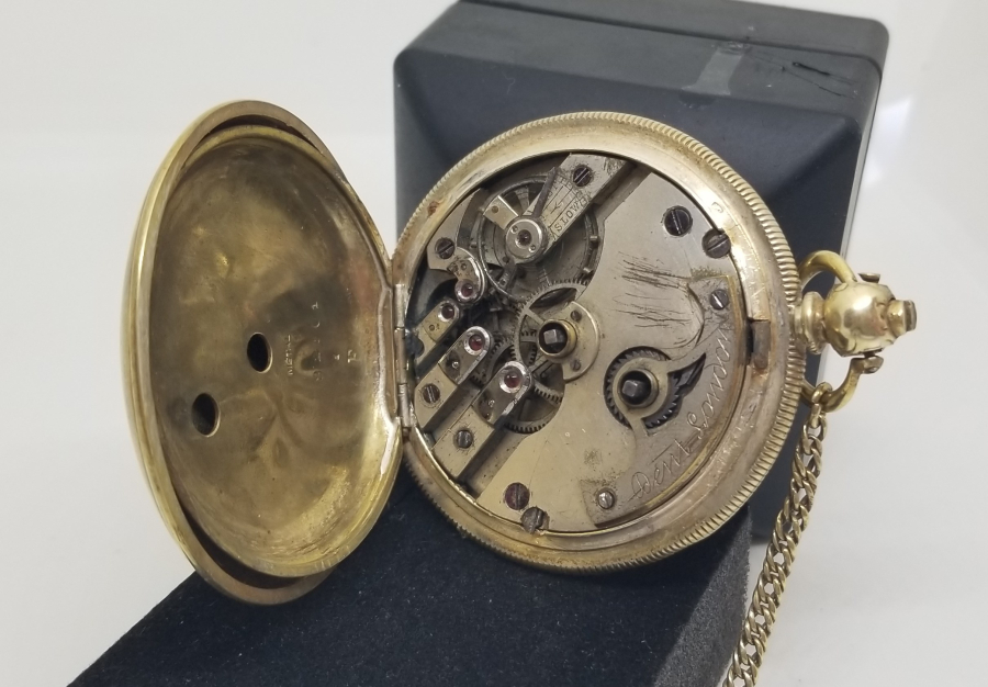 OSMANLI DÖNEMİ AVCI KASA GÜMÜŞ CEP SAATİ