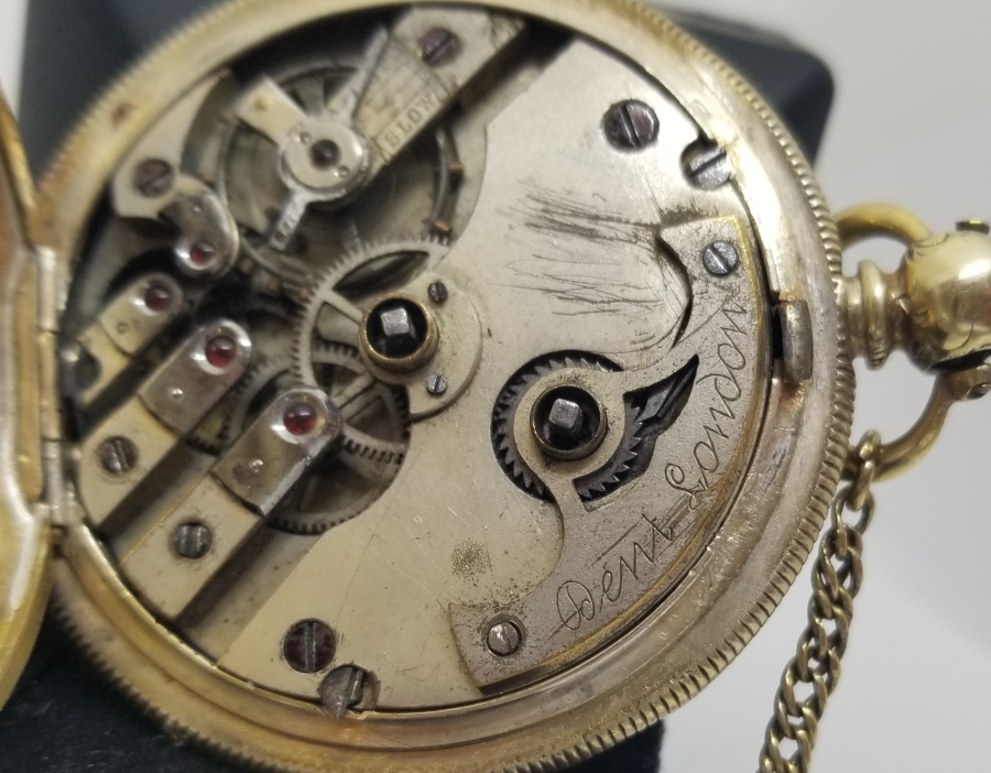 OSMANLI DÖNEMİ AVCI KASA GÜMÜŞ CEP SAATİ