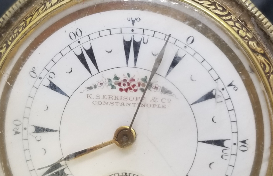 OSMANLI DÖNEMİ AVCI KASA GÜMÜŞ CEP SAATİ