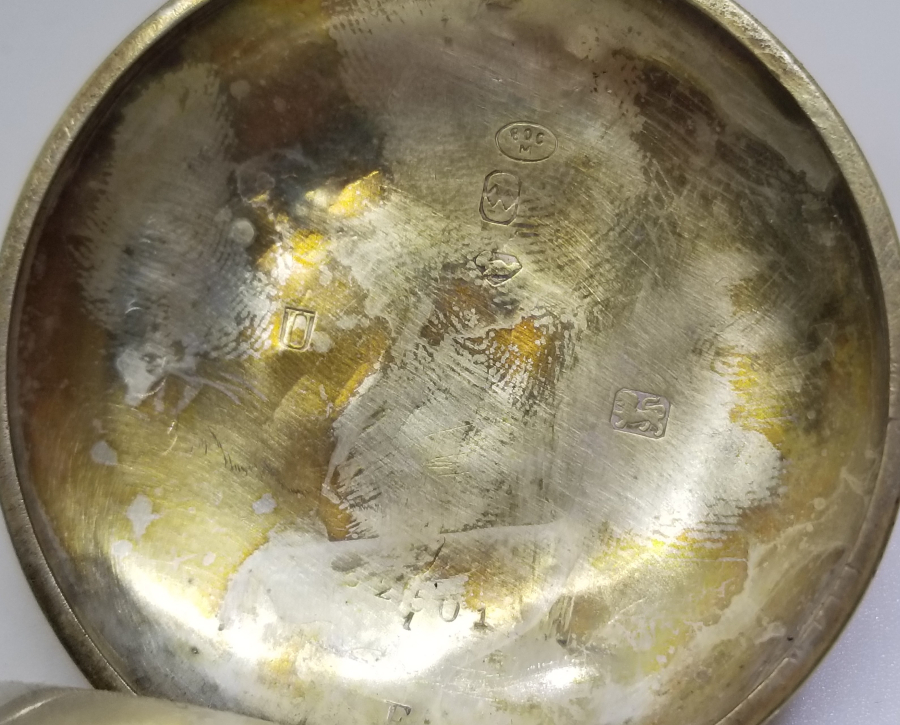 OSMANLI DÖNEMİ AVCI KASA GÜMÜŞ CEP SAATİ