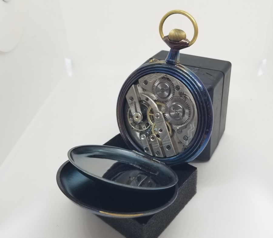 OSMANLI DÖNEMİ ÇOK NADİR DEV BOYDA NADİR MEHTAPLI CEP SAATİ