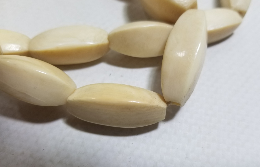 OSMANLI DÖNEMİ EL YAPIMI FİLDİŞİ GERDANLIK