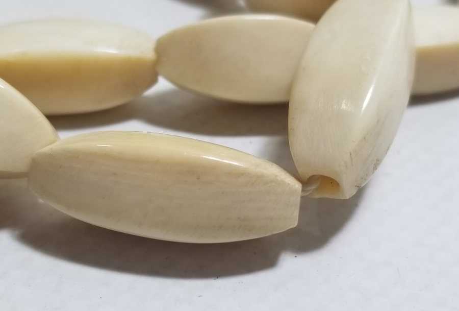 OSMANLI DÖNEMİ EL YAPIMI FİLDİŞİ GERDANLIK