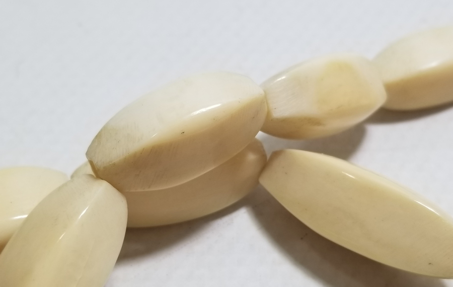 OSMANLI DÖNEMİ EL YAPIMI FİLDİŞİ GERDANLIK