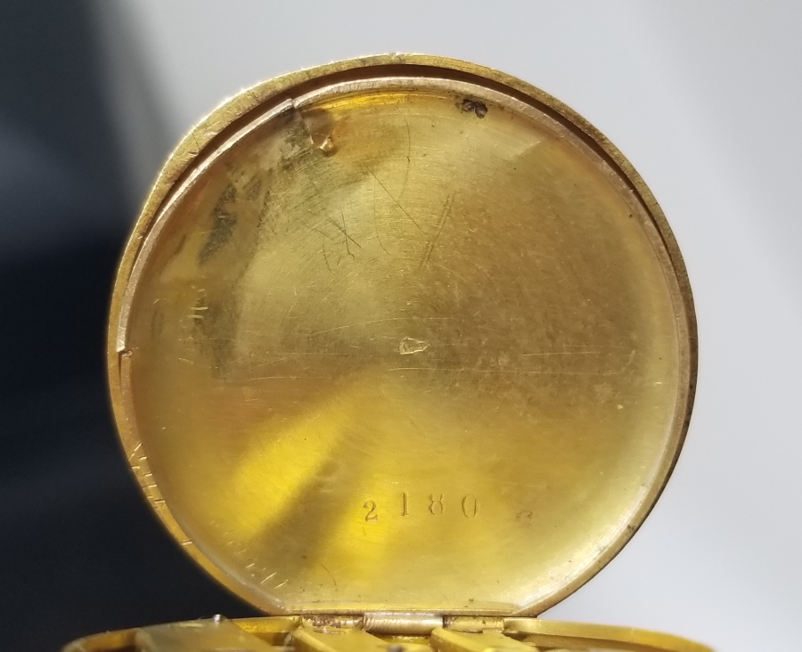 OSMANLI DÖNEMİ ELMAS TAŞLI ALTIN CEP SAATİ