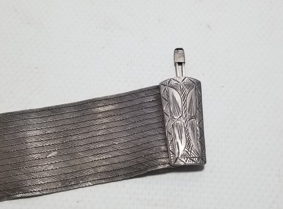 ÜZERİ KALEM İŞÇİLİKLİ OSMANLI DÖNEMİ TRABZON İŞİ HASIR ÖRME GELİN BİLEZİĞİ