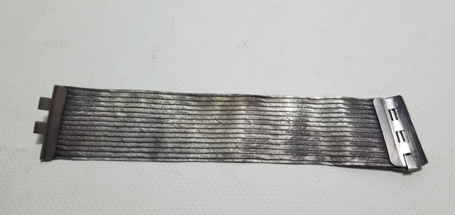 ÜZERİ KALEM İŞÇİLİKLİ OSMANLI DÖNEMİ TRABZON İŞİ HASIR ÖRME GELİN BİLEZİĞİ