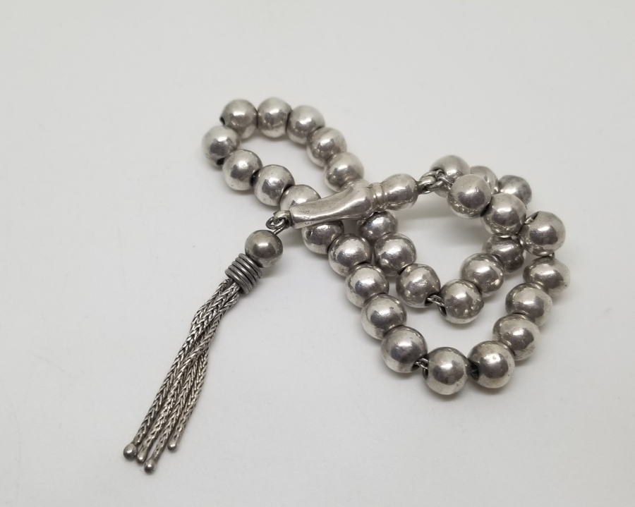 ANTİKA GÜMÜŞ TESPİH