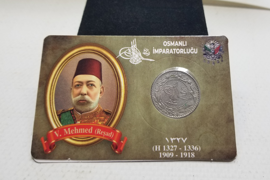 MEHMET REŞAT HAN DÖNEMİ KOLEKSİYONLUK NİKEL 20 PARA