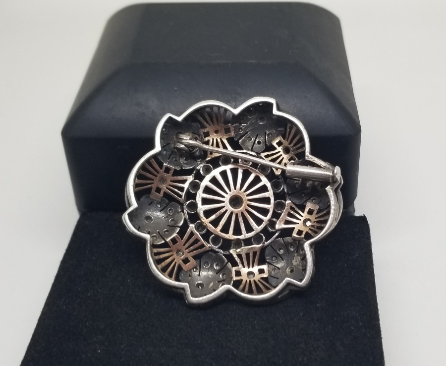 OSMANLI DÖNEMİ ELMAS TAŞLI BROŞ