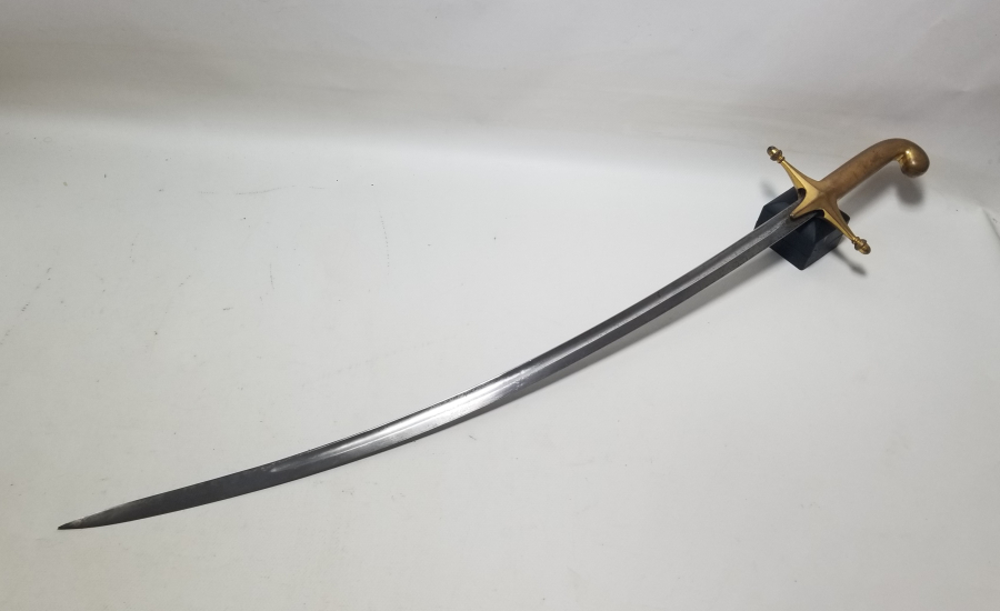 OSMANLI DÖNEMİ ŞİMŞİR FORMLU ÖZEL YAPIM PAŞA KILICI