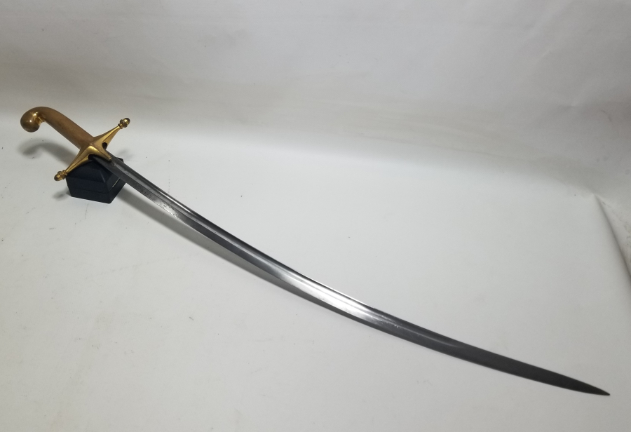 OSMANLI DÖNEMİ ŞİMŞİR FORMLU ÖZEL YAPIM PAŞA KILICI