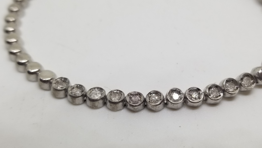 PIRLANTA TAŞLI ÖZEL YAPIM BİLEKLİK