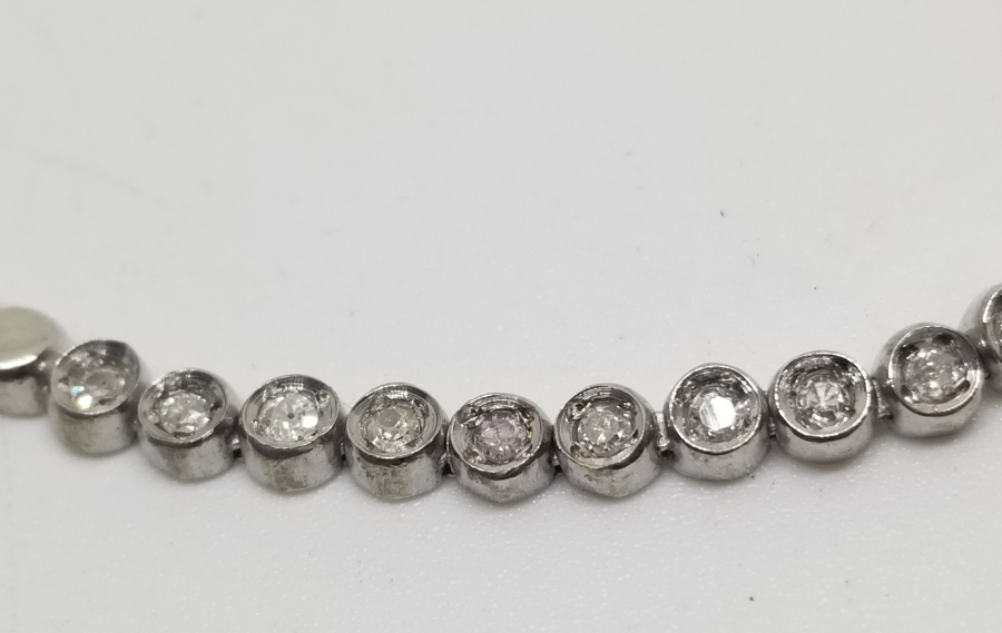 PIRLANTA TAŞLI ÖZEL YAPIM BİLEKLİK