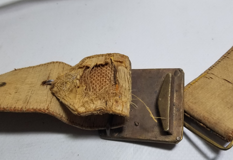 OSMANLI DÖNEMİ ORİJİNAL KEMER VE TOKASIYLA ERTUĞRUL ALAYLARI SUBAY KEMERİ