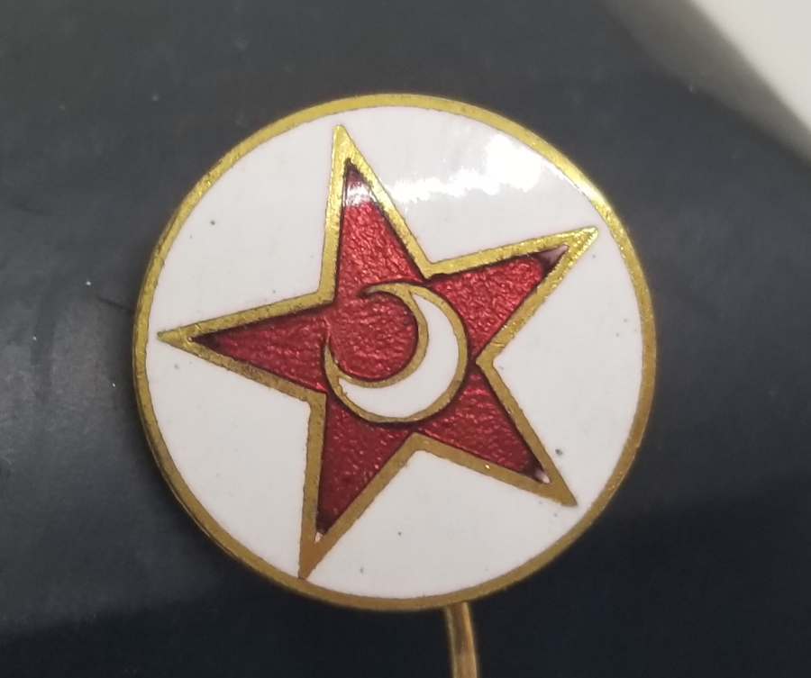 OSMANLI DÖNEMİ MİNE İŞÇİLİKLİ ÇOK NADİR HİMAYE-İ ETFAL ROZET