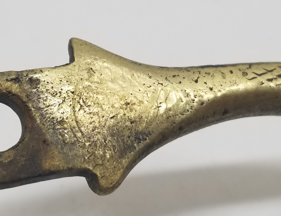 OSMANLI DÖNEMİ SÜLEYMANİYE DAMGALI ÇOK NADİR ÇOCUK KELEPÇESİ