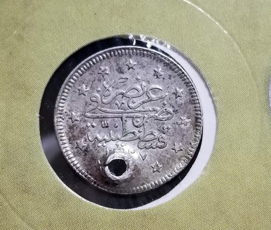 SULTAN MEHMET REŞAD HAN DÖNEMİ GÜMÜŞ 2 KURUŞ MECİDİYE