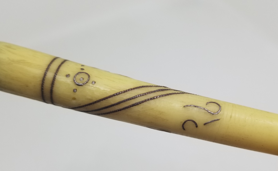 ÜZERİ OSMANLICA YAZILI VE AY YILDIZLI OSMANLI DÖNEMİ AFYON YAPIMI SİGARA AĞIZLIĞI