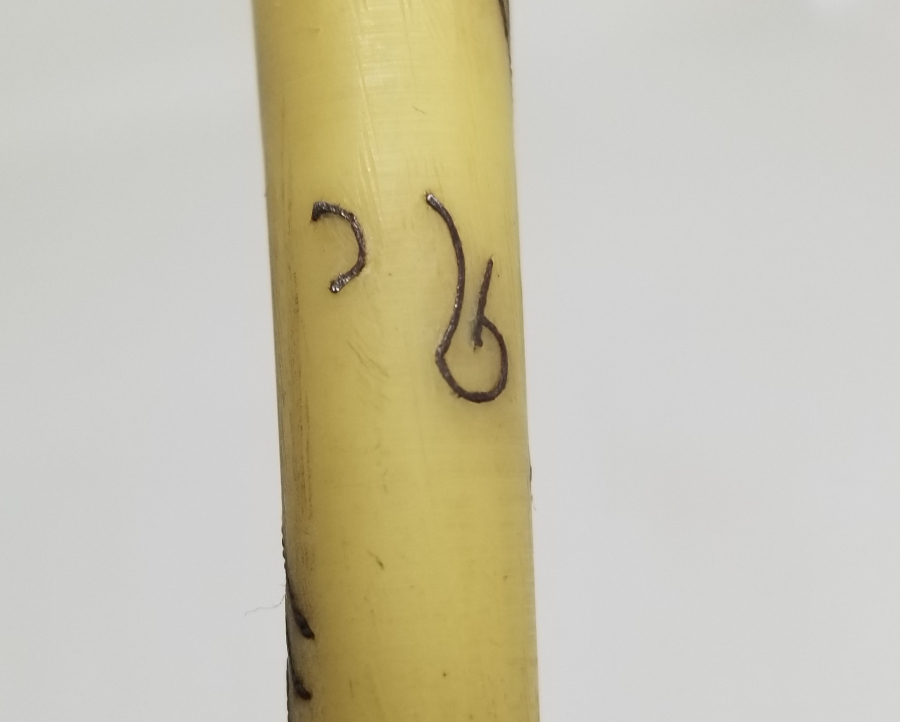 ÜZERİ OSMANLICA YAZILI VE AY YILDIZLI OSMANLI DÖNEMİ AFYON YAPIMI SİGARA AĞIZLIĞI