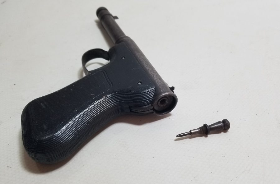 ÇOK NADİR EL YAPIMI  HAVALI TABANCA