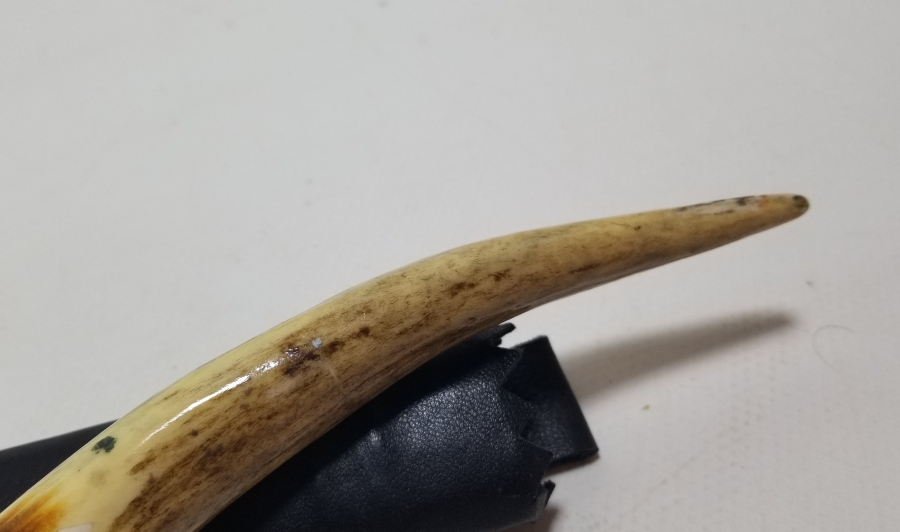 GEYİK BOYNUZU SAPLI EL YAPIMI KAMA