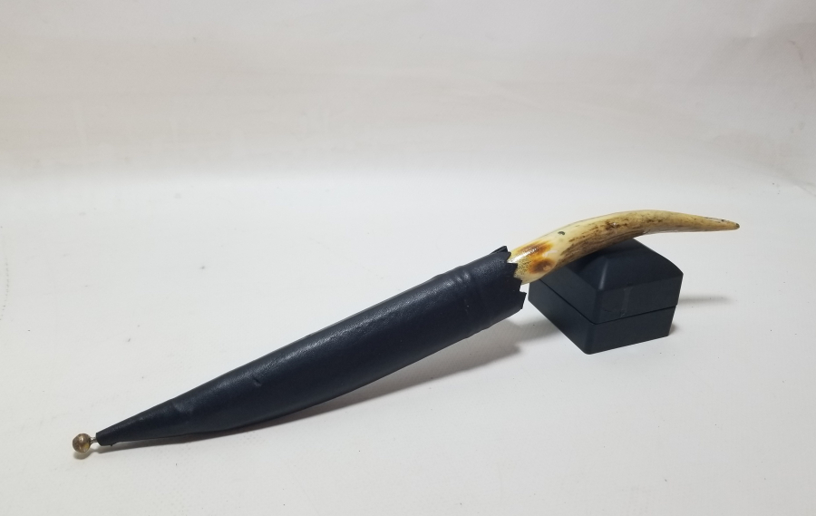 GEYİK BOYNUZU SAPLI EL YAPIMI KAMA