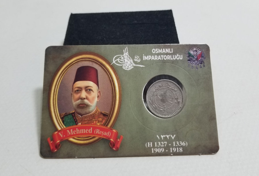 MEHMET REŞAT HAN DÖNEMİ KOLEKSİYONLUK NİKEL 10 PARA