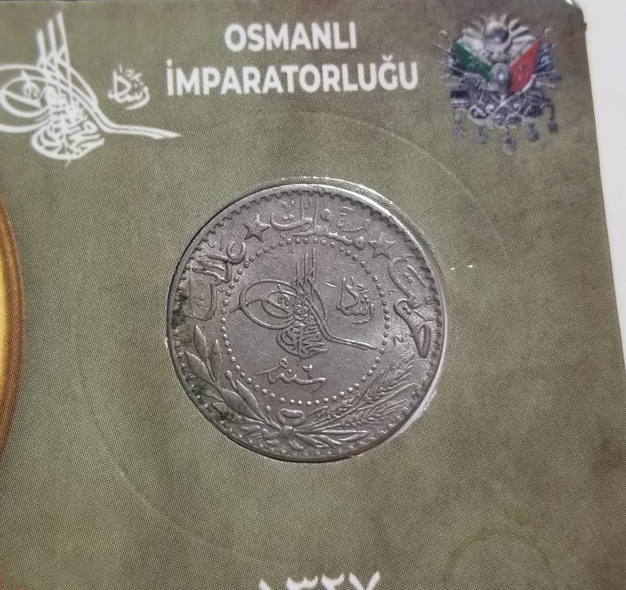 MEHMET REŞAT HAN DÖNEMİ KOLEKSİYONLUK NİKEL 20 PARA