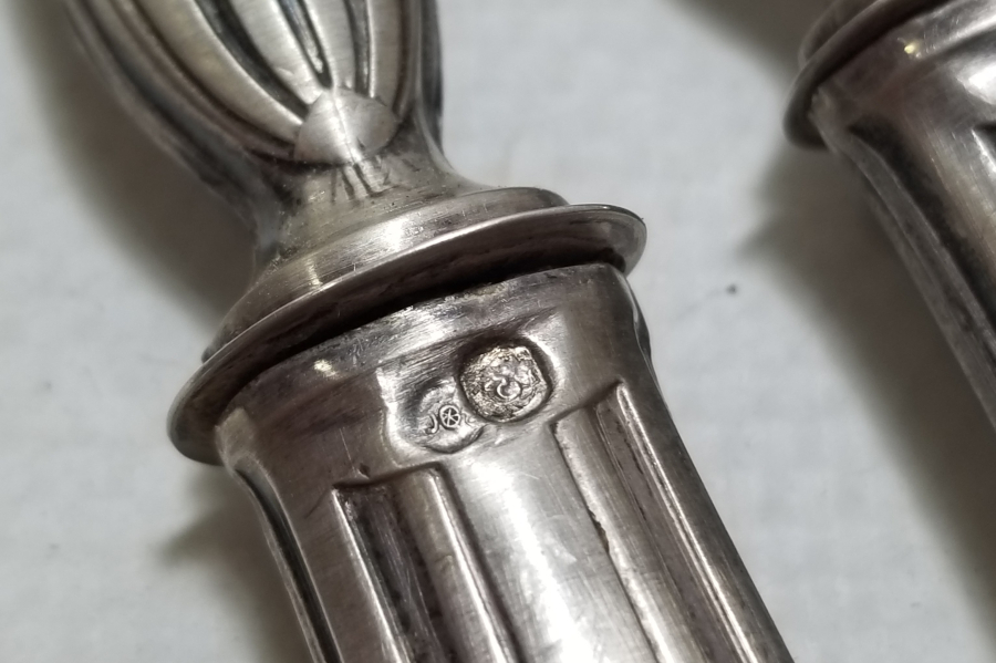 ORİJİNAL KUTUSUNDA BÜYÜK BOY ANTİKA SERVİS ÇATAL - KAŞIĞI