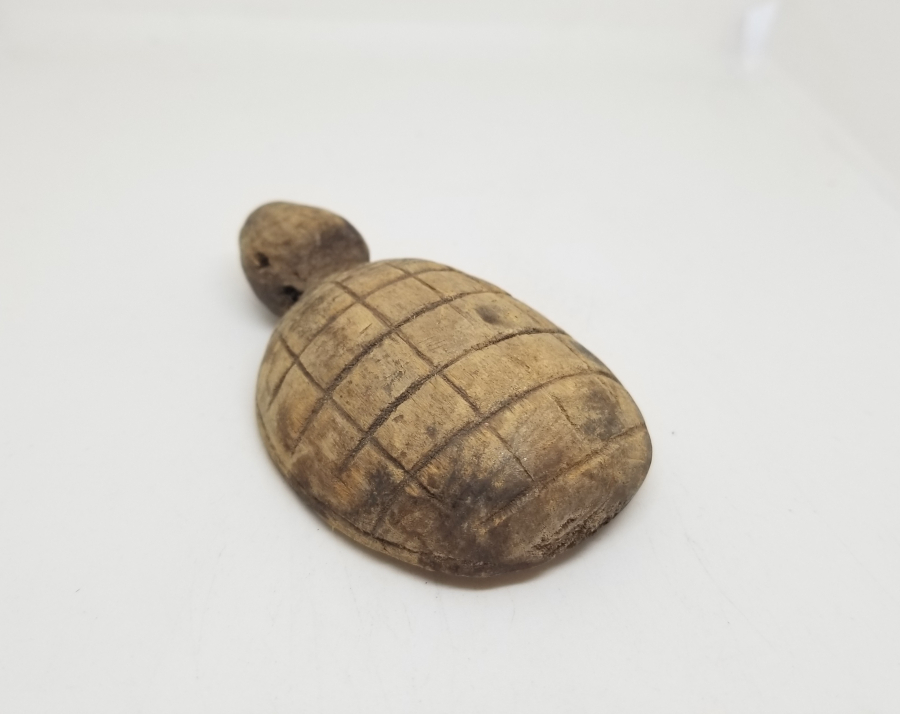 OSMANLI DÖNEMİ KAPLUMBAĞA FORMLU ŞAMAN KOLYESİ