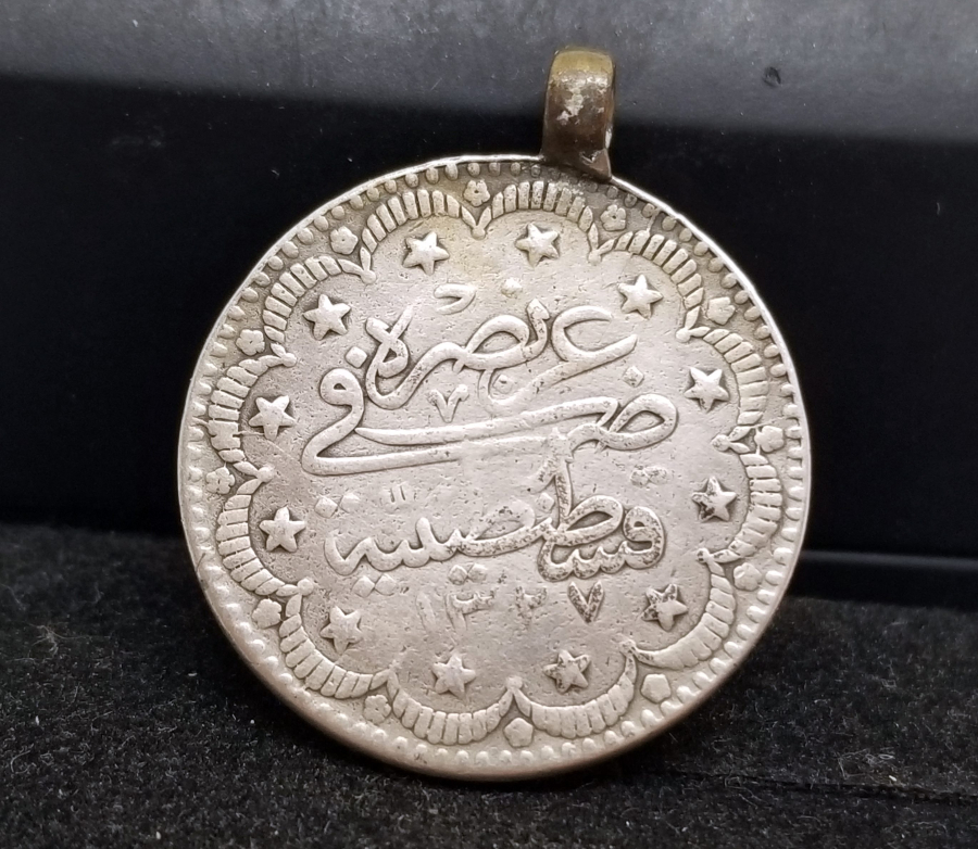 SULTAN MEHMET REŞAT HAN DÖNEMİ GÜMÜŞ 5 KURUŞ MECİDİYE