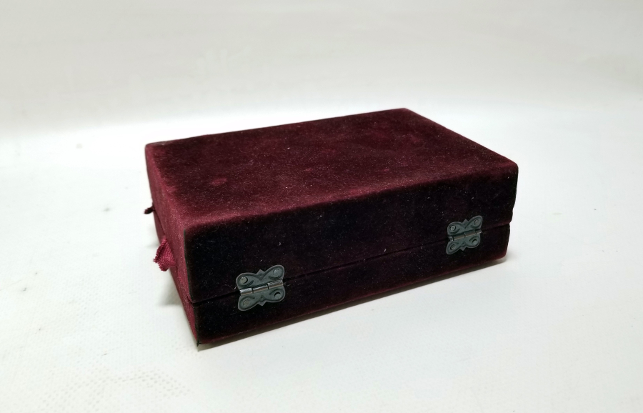 TELKARİ İŞÇİLİKLİ OSMANLI DÖNEMİ ÇİFT GÜMÜŞ FİNCAN ZARFI