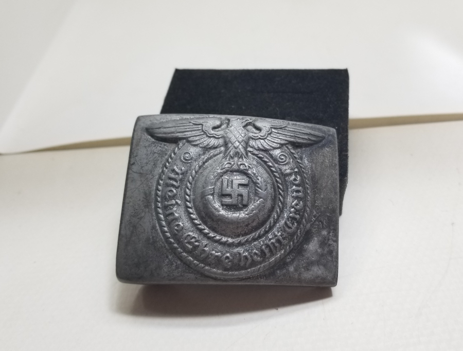 2. DÜNYA SAVAŞI DÖNEMİ NADİR NAZİ SUBAY KEMER TOKASI