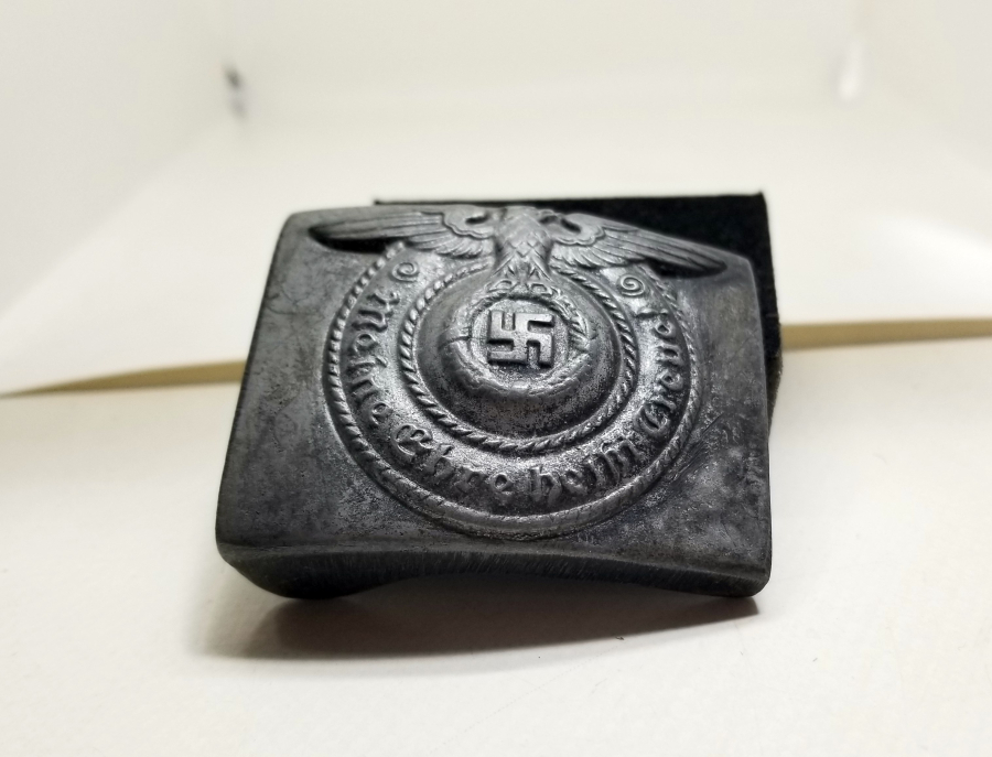 2. DÜNYA SAVAŞI DÖNEMİ NADİR NAZİ SUBAY KEMER TOKASI