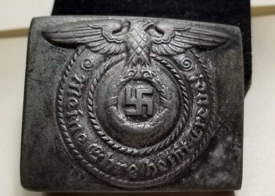 2. DÜNYA SAVAŞI DÖNEMİ NADİR NAZİ SUBAY KEMER TOKASI