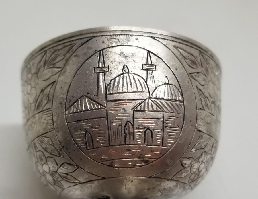 KALEM İŞÇİLİKLİ OSMANLI DÖNEMİ FİNCAN ZARFI