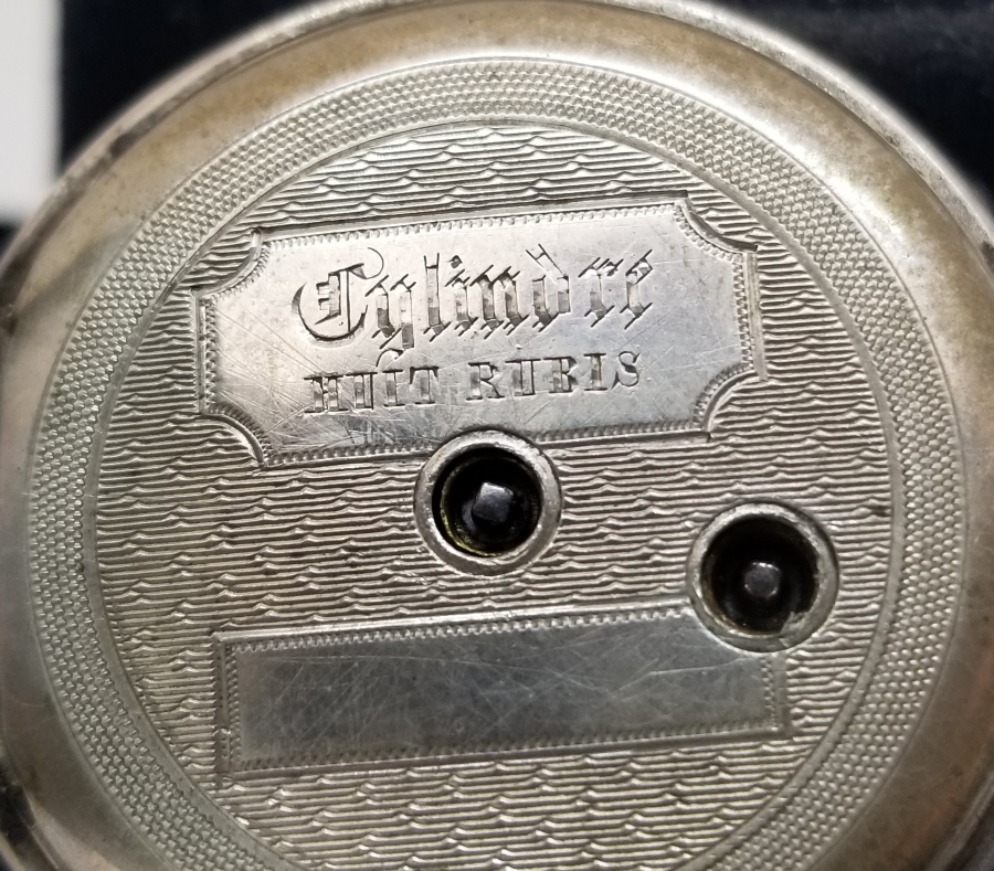 ARKADAN KURMALI GÜMÜŞ KASA OSMANLI DÖNEMİ CEP SAATİ