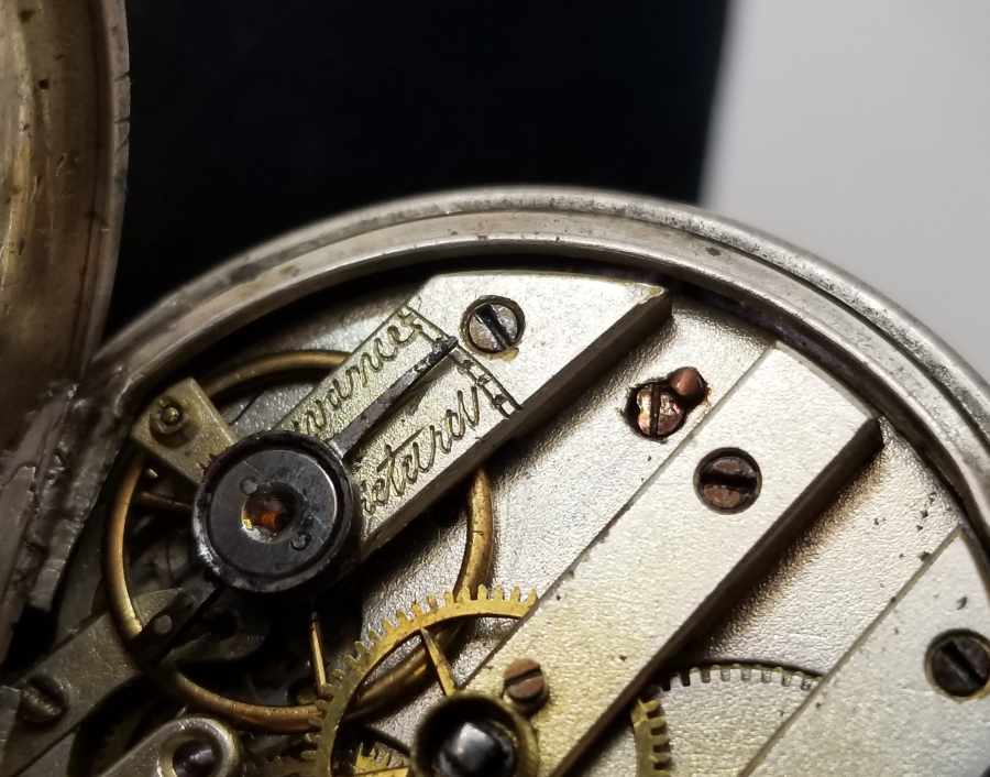 ARKADAN KURMALI GÜMÜŞ KASA OSMANLI DÖNEMİ CEP SAATİ