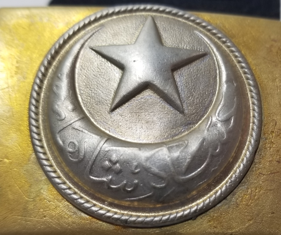 OSMANLI DÖNEMİ ASAKİR-İ ŞAHANE YAZILI 1. DÜNYA SAVAŞI DÖNEMİ ASKER KEMER TOKASI