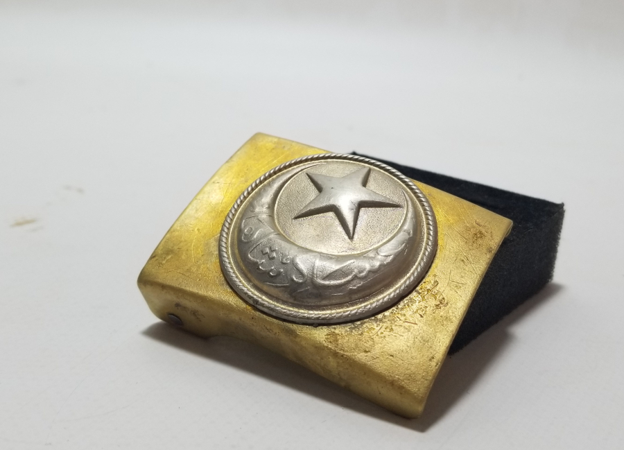 OSMANLI DÖNEMİ ASAKİR-İ ŞAHANE YAZILI 1. DÜNYA SAVAŞI DÖNEMİ ASKER KEMER TOKASI