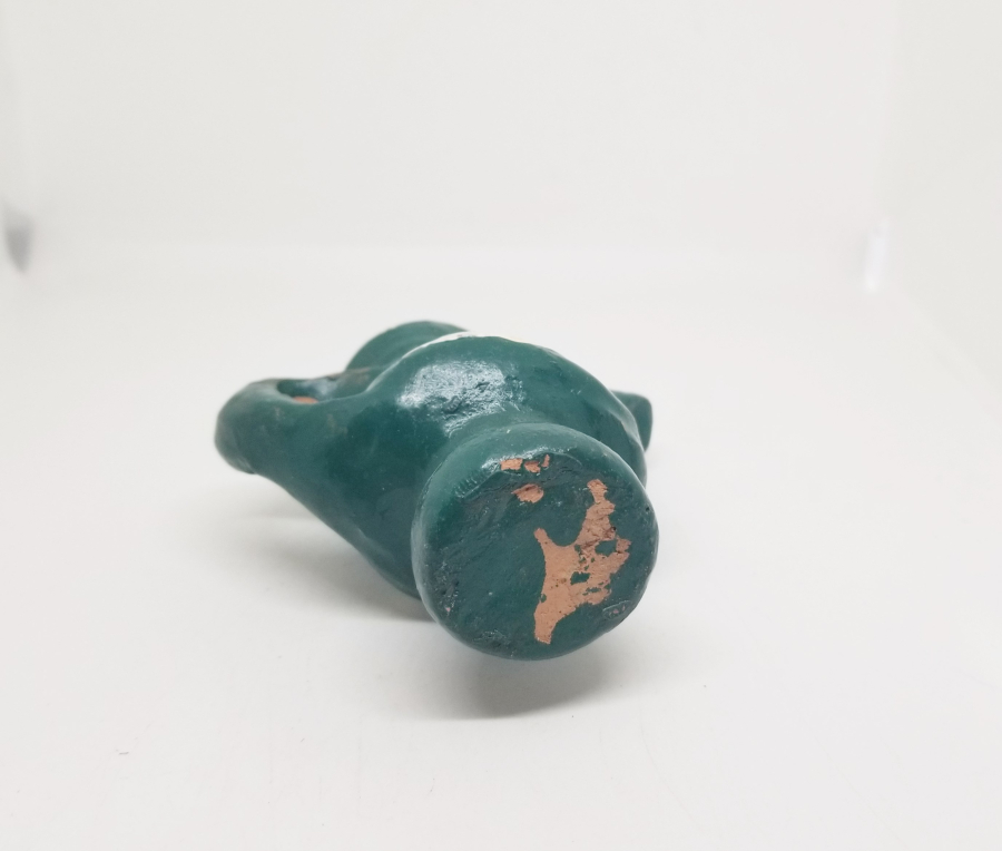 EL BOYAMA ANTİKA ÇANAKKALE YAPIMI TOPRAK DÜDÜK