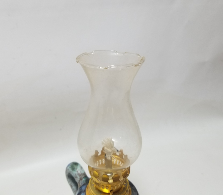 KÜTAHYA İŞİ ANTİKA ŞİNANAY - GAZ LAMBASI