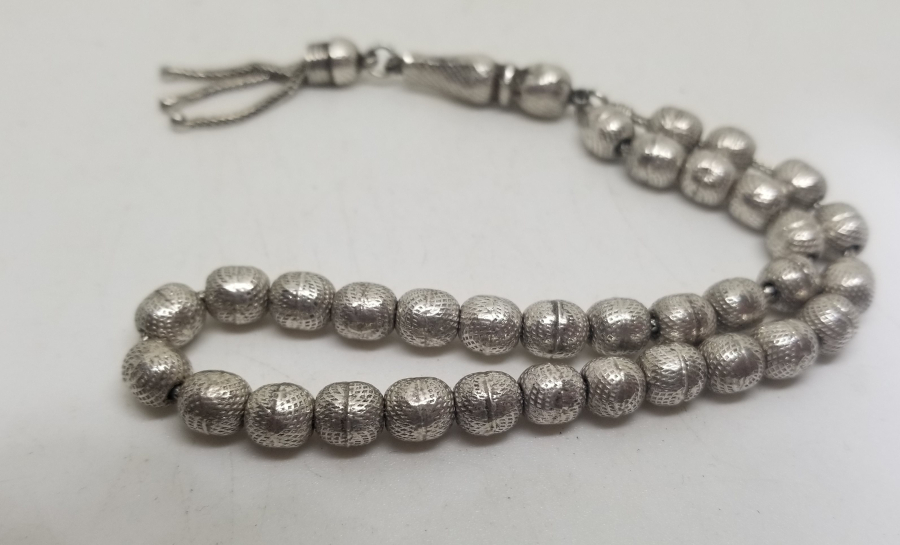 ANTİKA GÜMÜŞ TESPİH