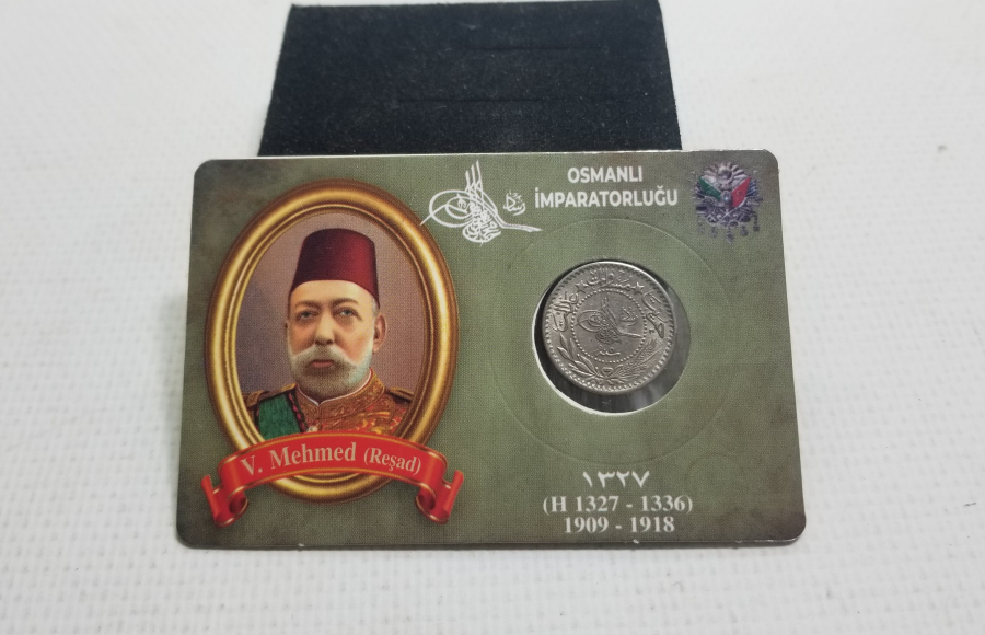 MEHMET REŞAT HAN DÖNEMİ KOLEKSİYONLUK NİKEL 10 PARA